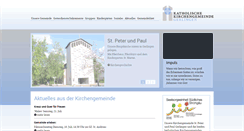 Desktop Screenshot of kath-kirche-gerlingen.de