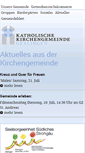 Mobile Screenshot of kath-kirche-gerlingen.de